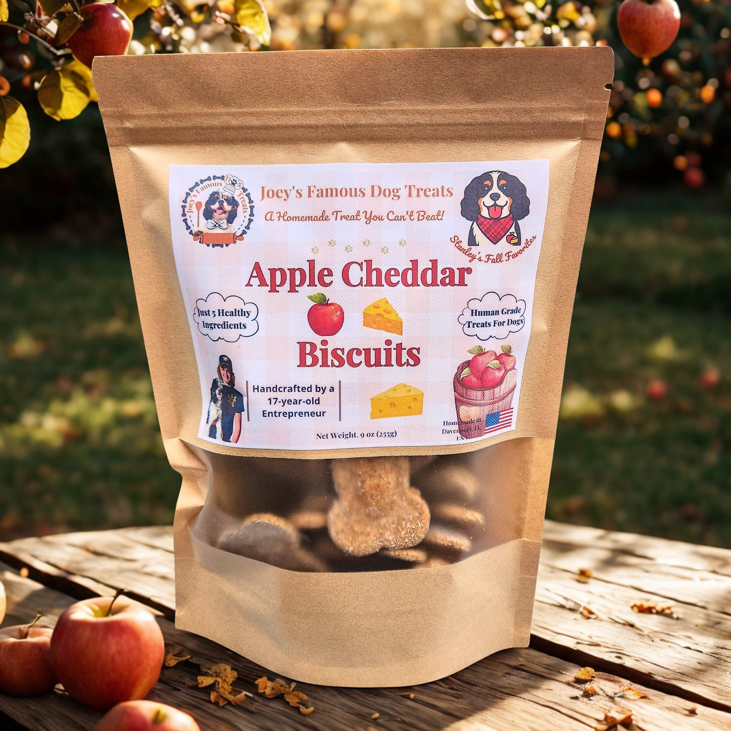 Apple Cheddar Biscuits