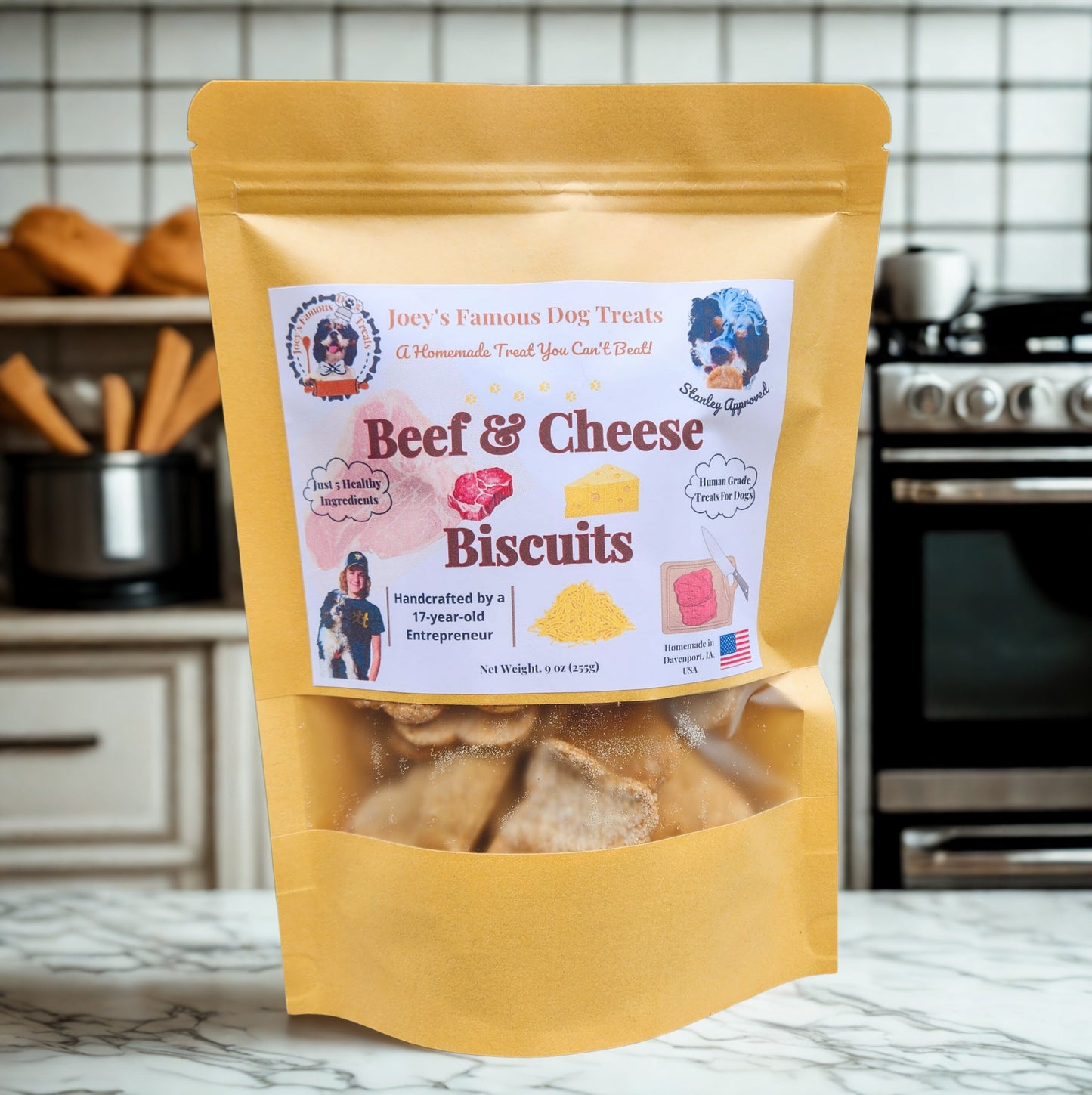 Beef & Cheese Biscuits