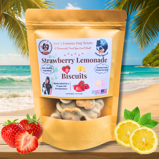Strawberry Lemonade Biscuits