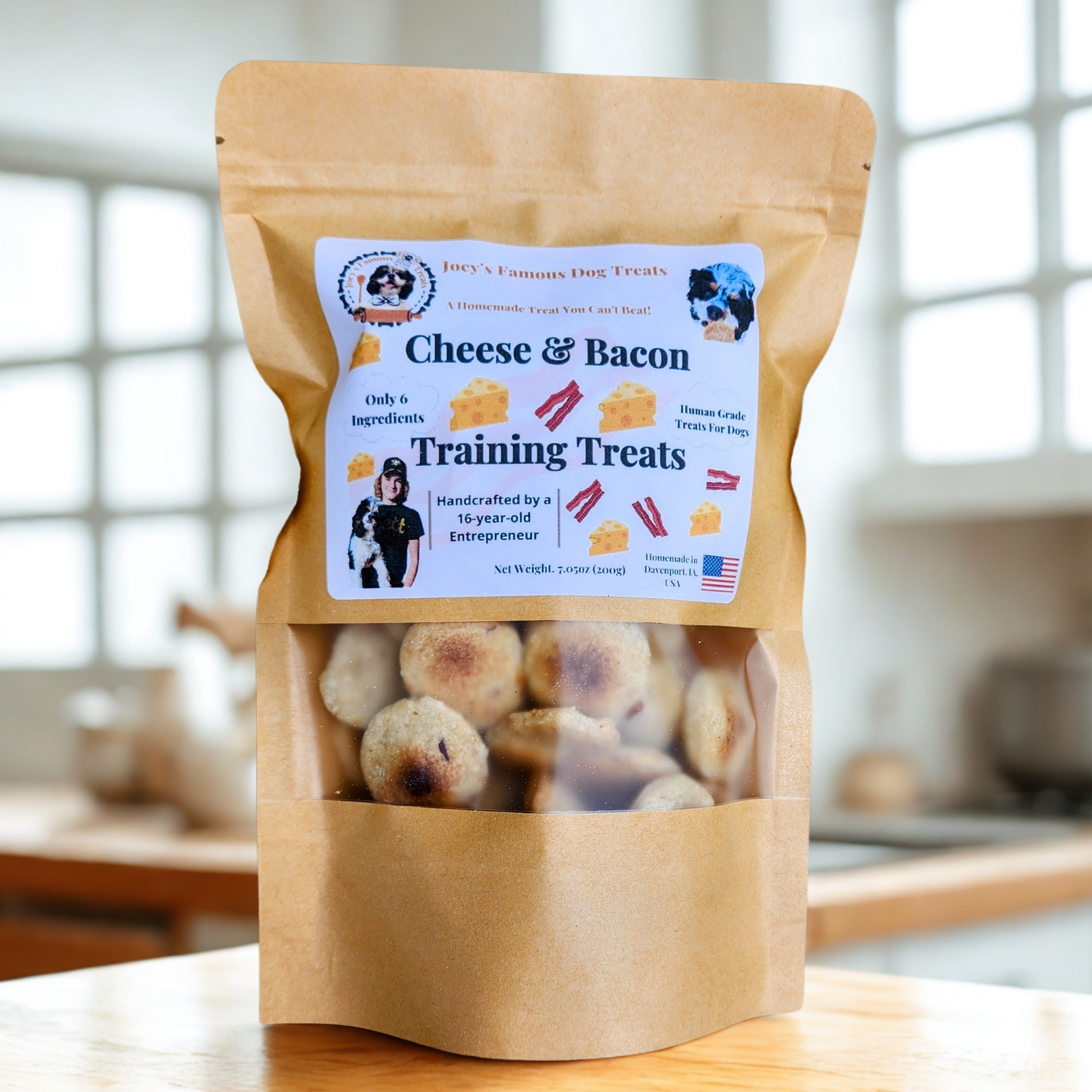 Bacon Small Dog Treats For Training Cheese Bacon Training Treats