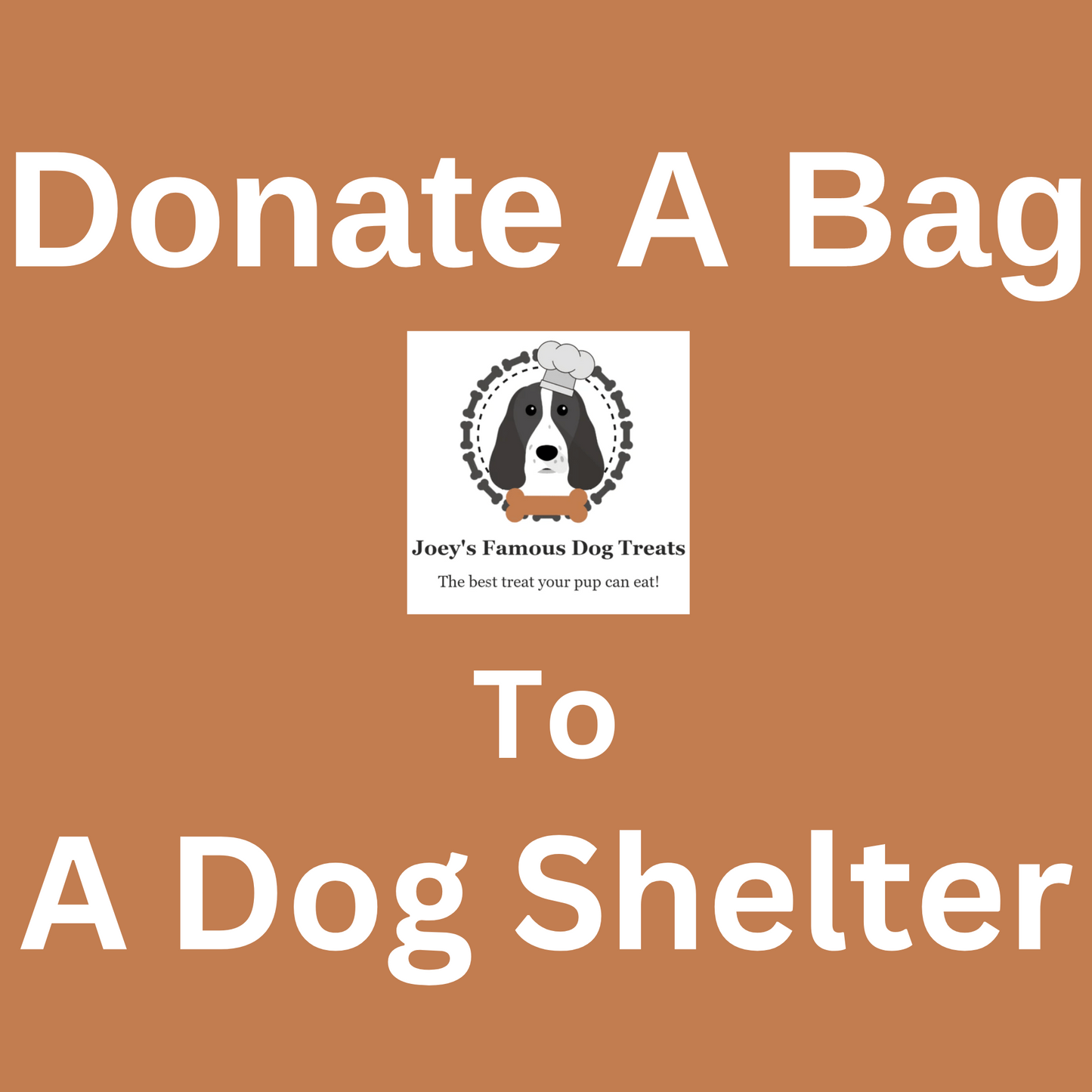Donate A Bag To A Dog Shelter